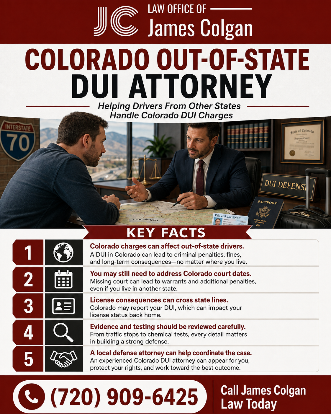 Out-of-State License DUI Attorney Infographic