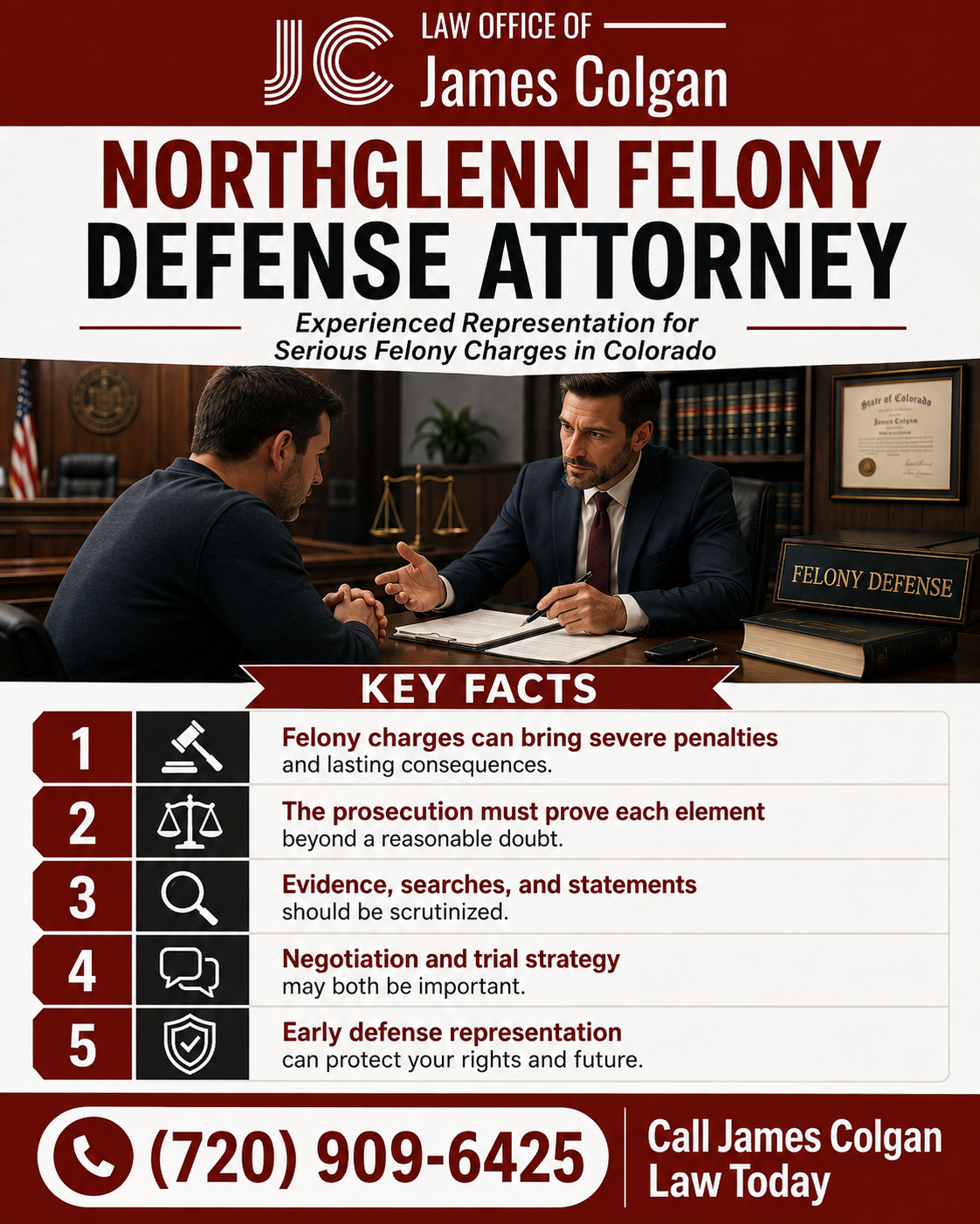 Felony Charges Attorney Infographic