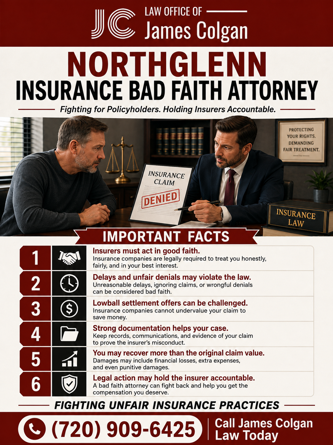 Insurance Bad Faith Attorney Infographic