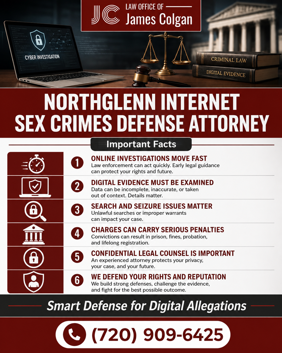 Internet Sex Crimes Attorney Infographic