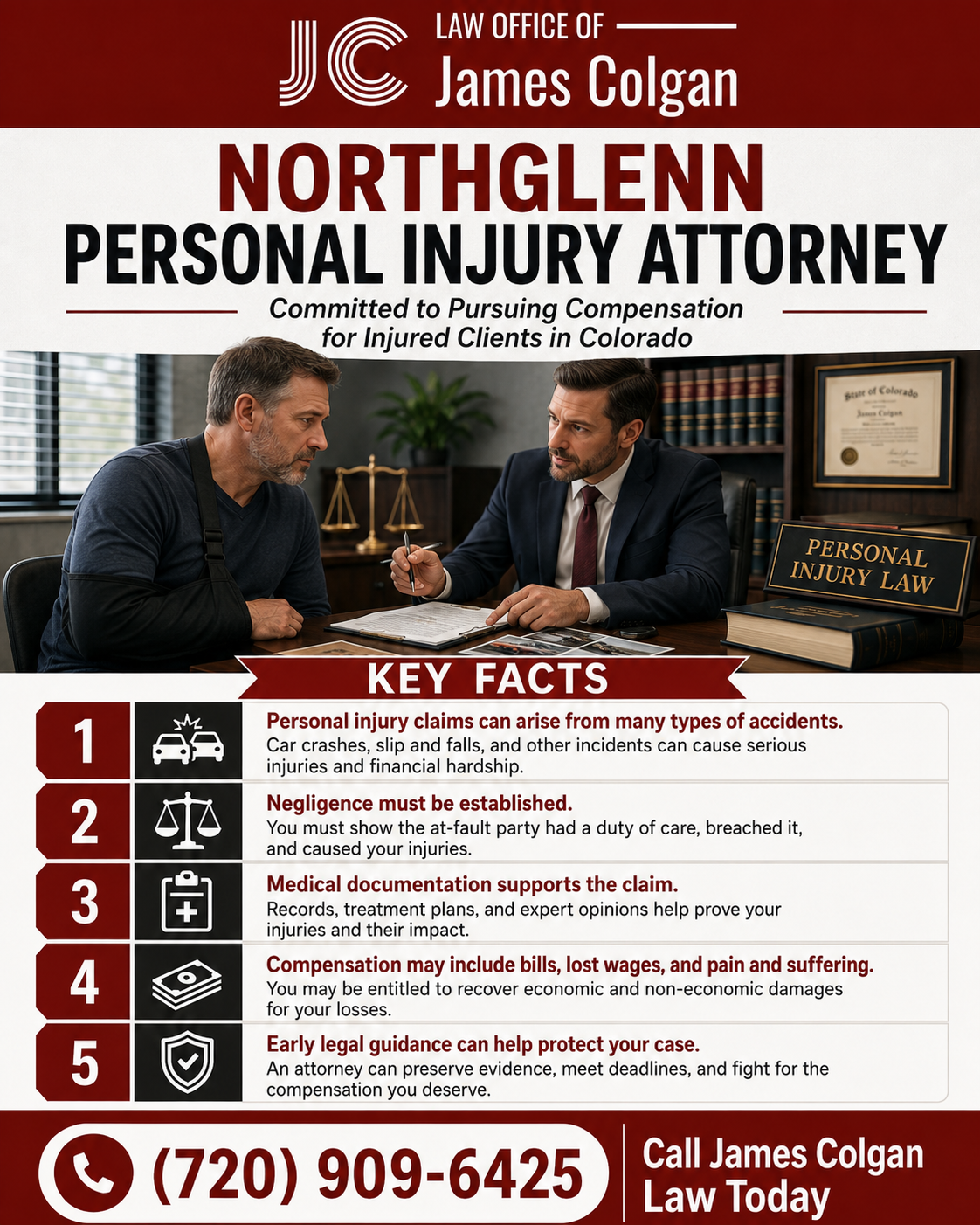 Personal Injury Attorney Infographic