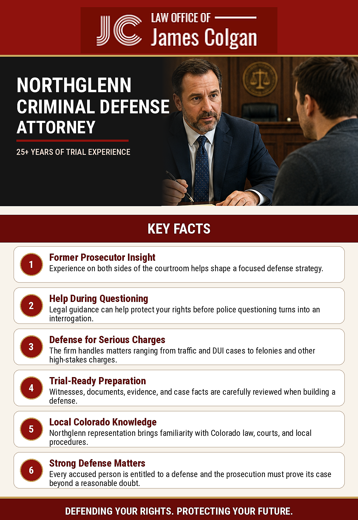 Criminal Defence Attorney Infographic