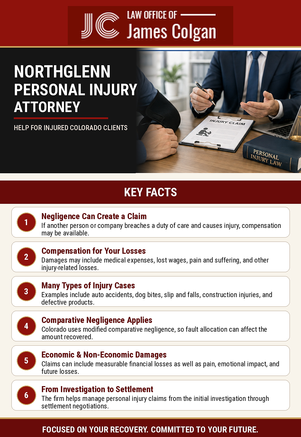Personal Injury Attorney Infographic